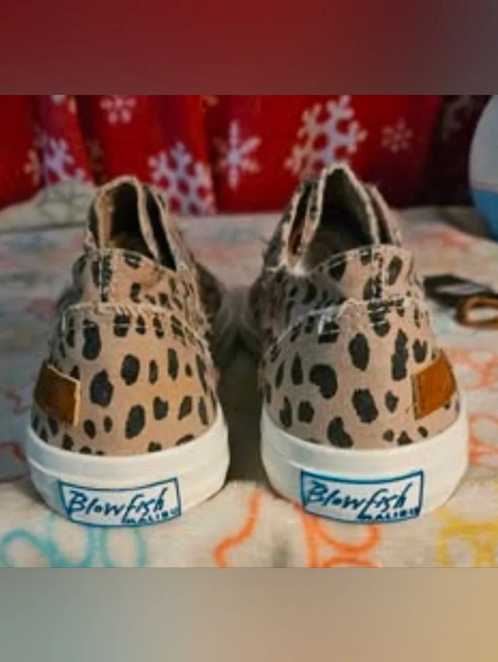 Women's Leopard Print Slip-On Sneakers - Blowfish Malibu